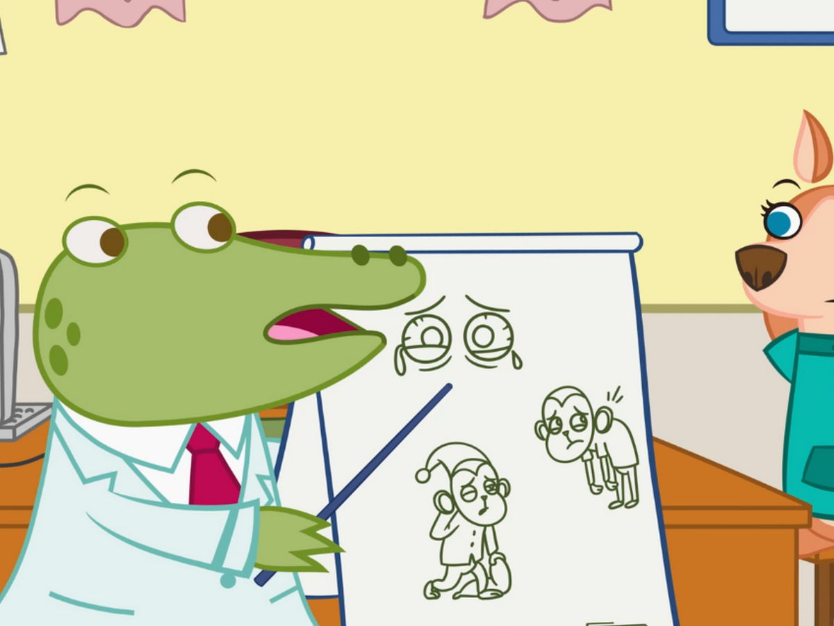 Croco Doc spiega la stanchezza, l'affaticamento degli occhi e la postura.
