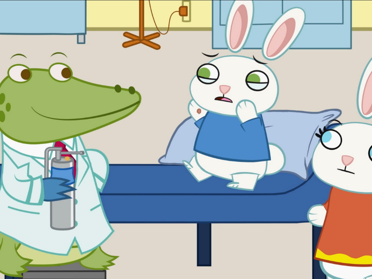 Croco Doc prepares the liquid nitrogen treatment.